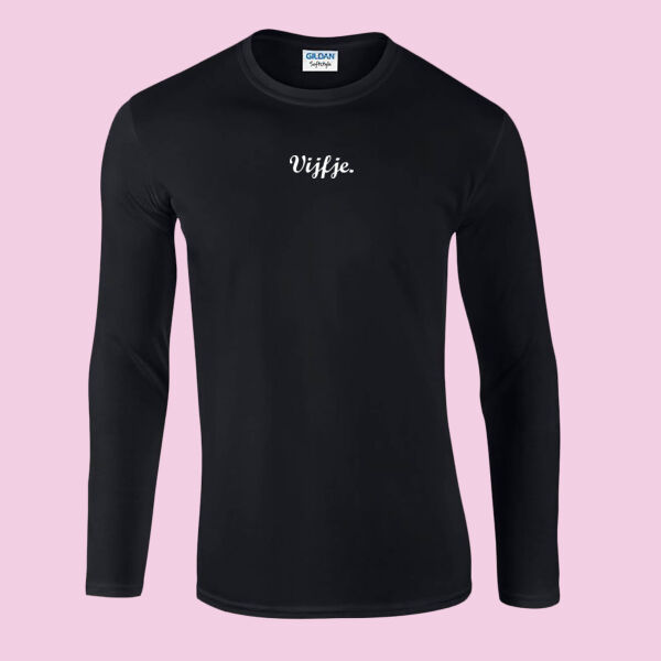 Casual Vijfje long sleeve X SPYKER zwart Thumbnail