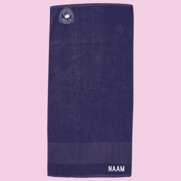 Vijfje handdoek navy Thumbnail